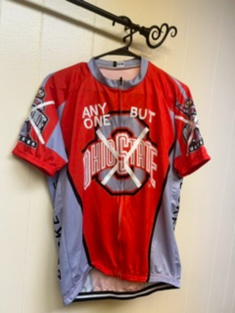 Anyone But Ohio State cycling jersey - Men's Size 2XL